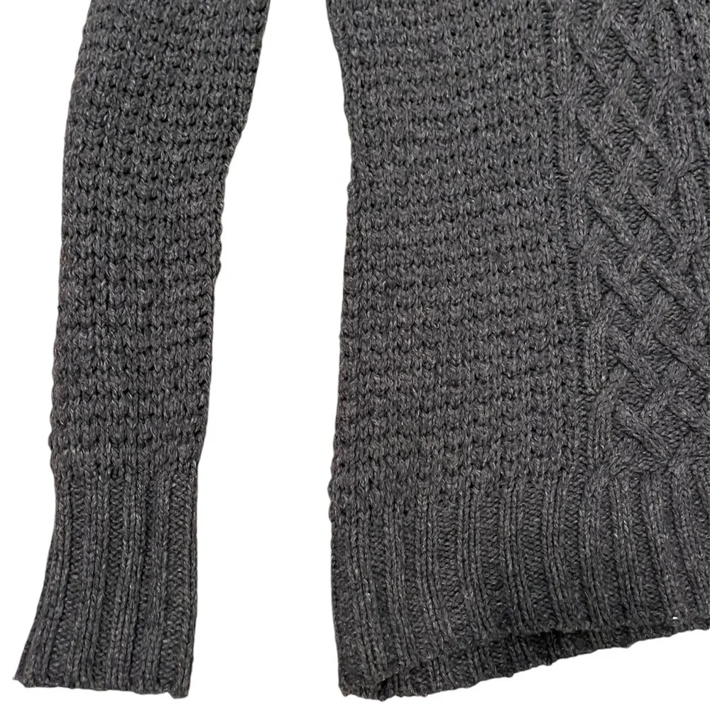 EUC Cable Knit Hooded Sweater